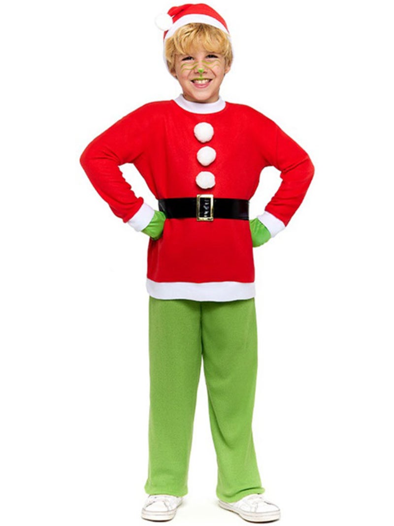Disfraz de Duende Gruñón de Navidad Multicolor - Kiabi