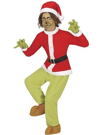 Disfraz de Duende Gruñón Navideño