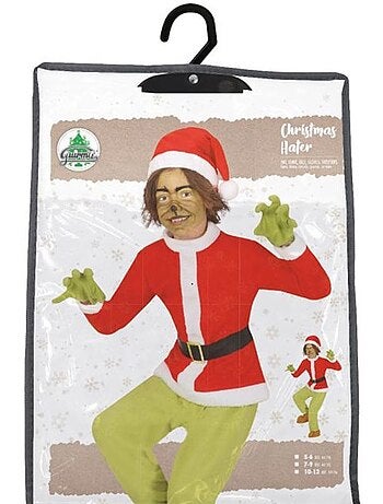 Disfraz de Duende Gruñón Navideño