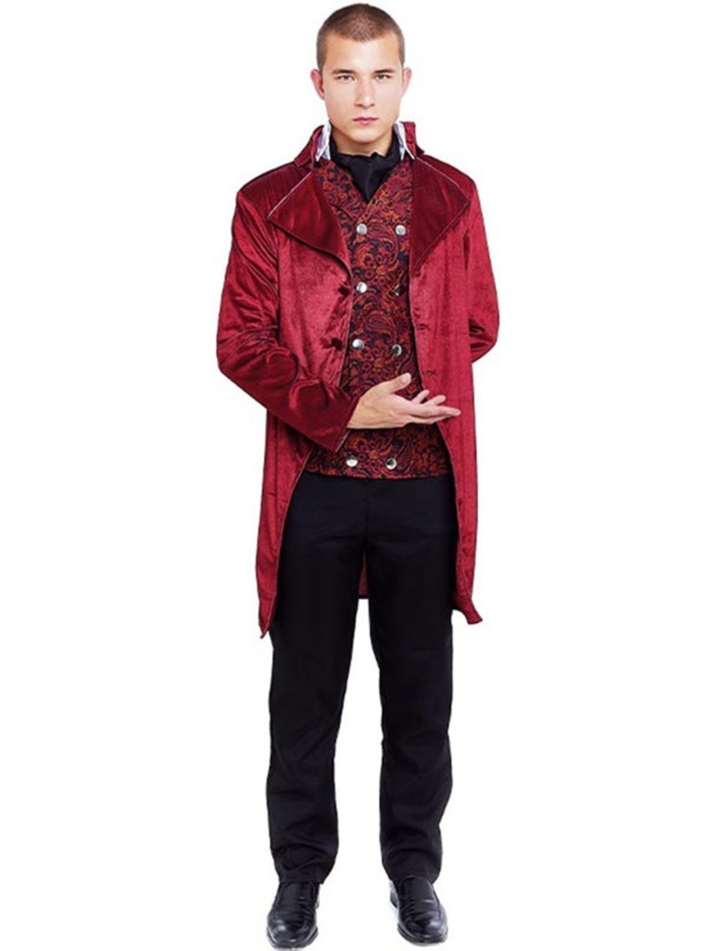 Disfraz de Duque Inglés elegante vinotinto Multicolor - Kiabi