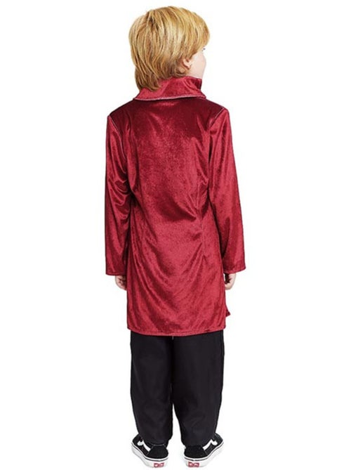Disfraz de Duque Inglés elegante vinotinto - Kiabi