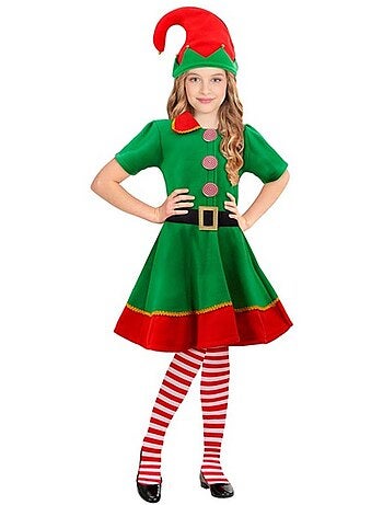 Disfraz de Elfa Ayudante de Santa Claus