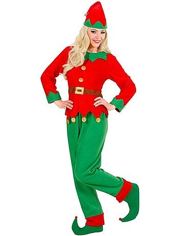 Disfraz de Elfa Ayudante de Santa Claus