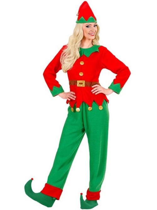 Disfraz de Elfa Ayudante de Santa Claus - Kiabi