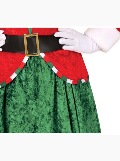 Disfraz de Elfa Ayudante de Santa con gorro - Kiabi