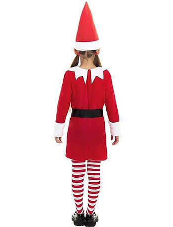 Disfraz de Elfa Polar en vestido con gorro