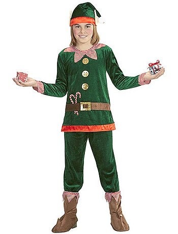 Disfraz de Elfo Ayudante de Papá Noel