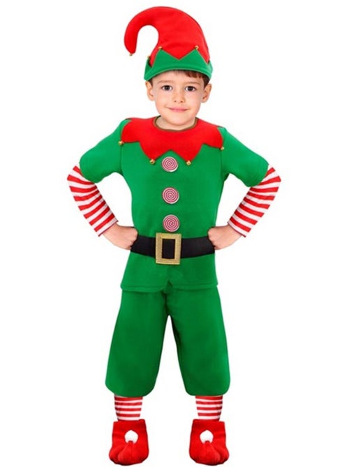 Disfraz de Elfo Ayudante de Santa Claus - Kiabi