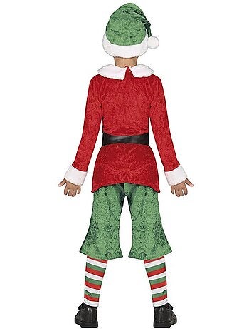Disfraz de Elfo Ayudante de Santa con gorro
