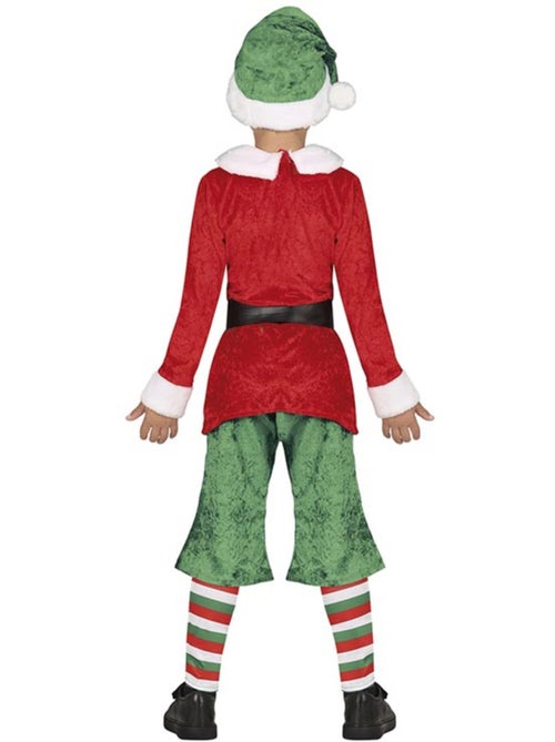 Disfraz de Elfo Ayudante de Santa con gorro - Kiabi
