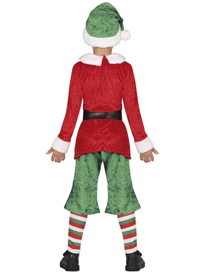 Disfraz de Elfo Ayudante de Santa con gorro Multicolor - Kiabi