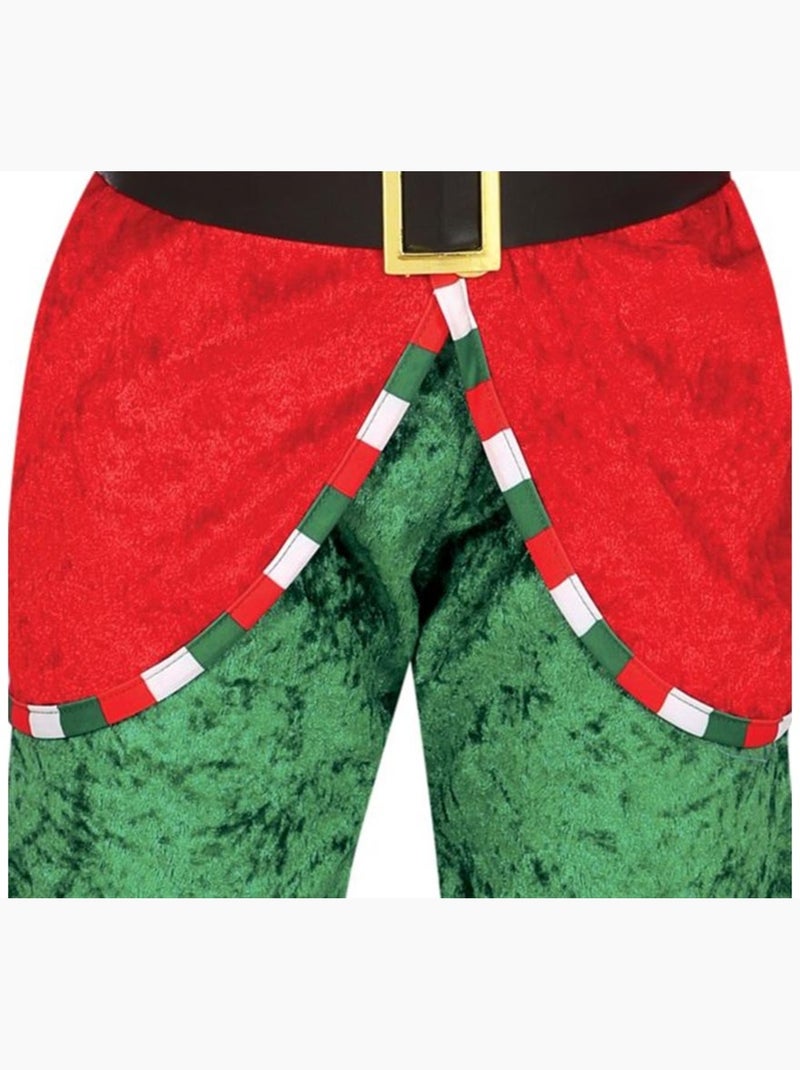 Disfraz de Elfo Ayudante de Santa con gorro Multicolor - Kiabi