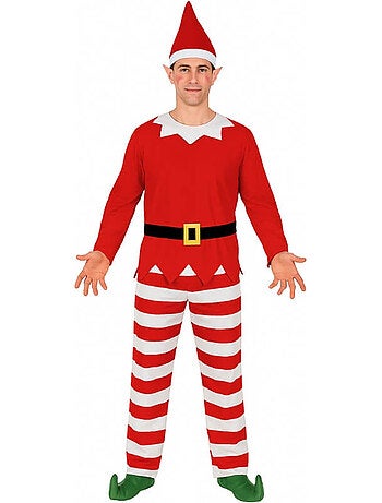 Disfraz de Elfo en el Estante de la Navidad