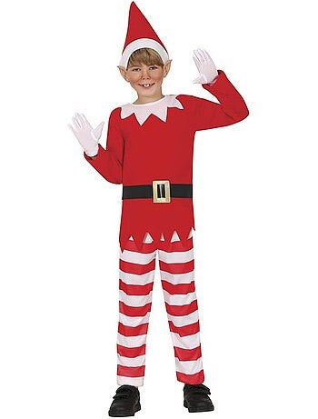 Disfraz de Elfo en el Estante de la Navidad