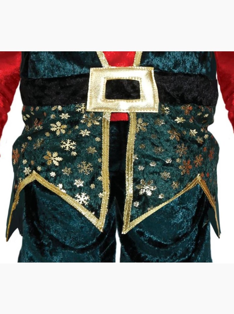 Disfraz de elfo navideño oscuro para bebé Multicolor - Kiabi