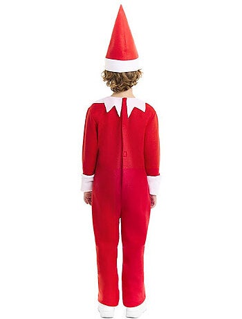 Disfraz de Elfo travieso de la Navidad con gorro