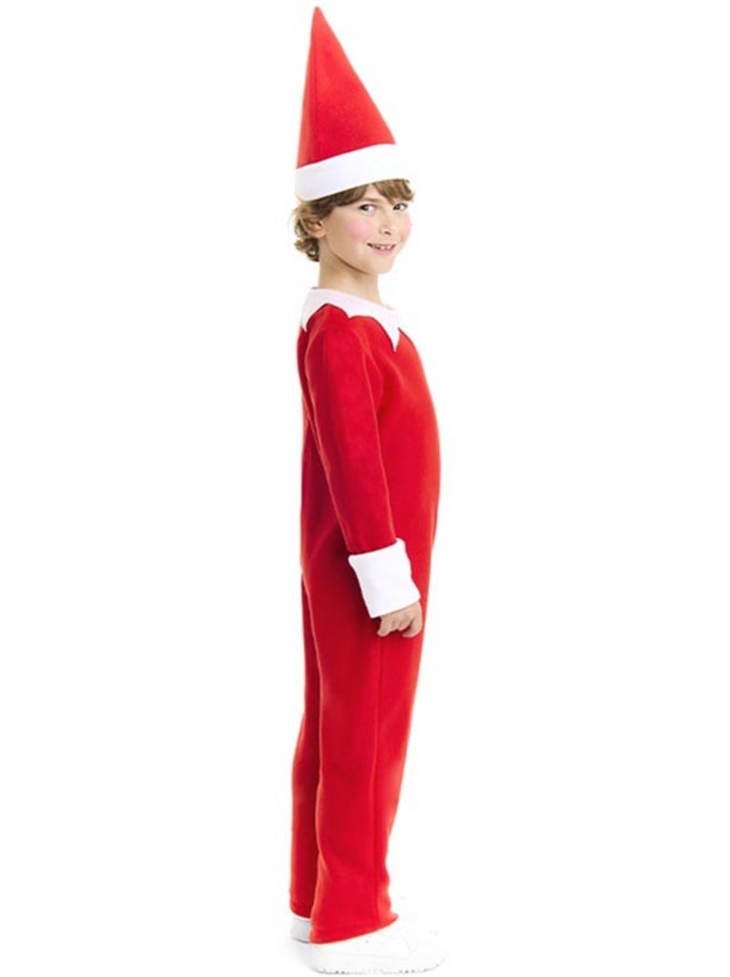 Disfraz de Elfo travieso de la Navidad con gorro Multicolor - Kiabi