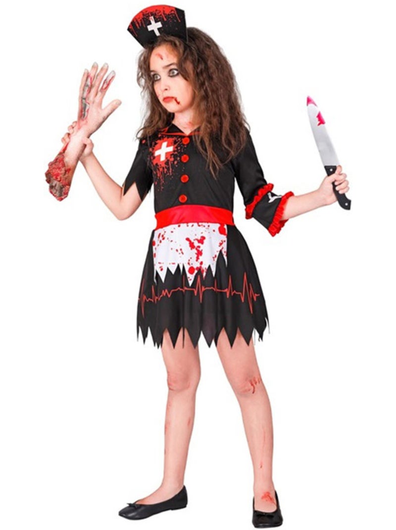 Disfraz de Enfermera Zombie Multicolor - Kiabi