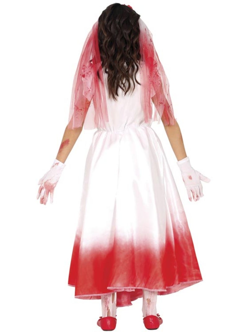Disfraz de Esposa Sangrienta Multicolor - Kiabi