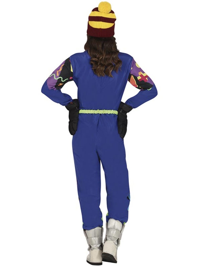 Disfraz de Esquiadora de los años 80 Multicolor - Kiabi