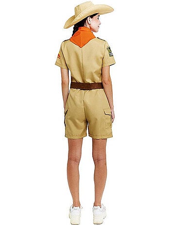 Disfraz de Exploradora clásica con cinturón