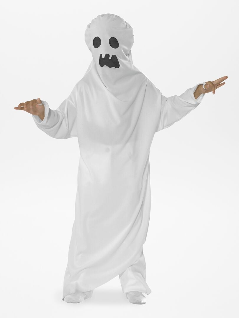 empujoncito Bigote El actual Disfraz de fantasma - blanco - Kiabi - 15.00€