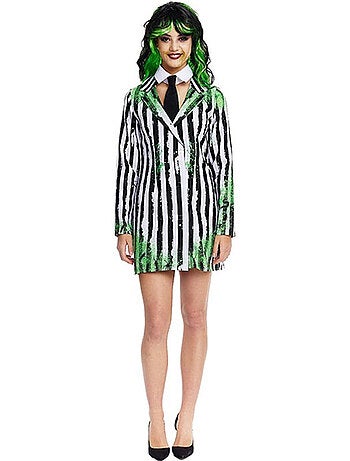 Disfraz de Fantasma de traje a rayas