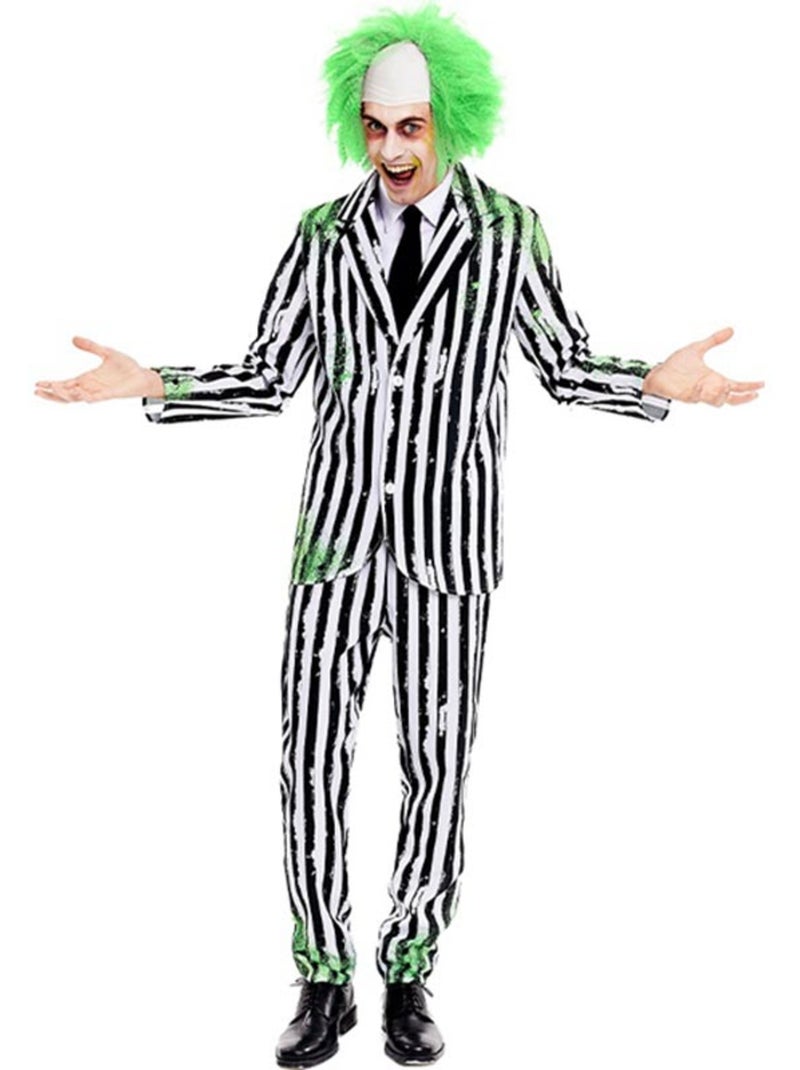 Disfraz de Fantasma de Traje a rayas Multicolor - Kiabi