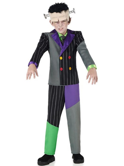 Disfraz de frankenstein traje a rayas - Kiabi Disfraz de frankenstein traje a rayas - Kiabi