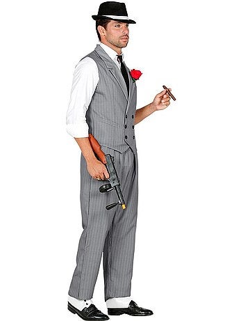 Disfraz de Gángster con corbata