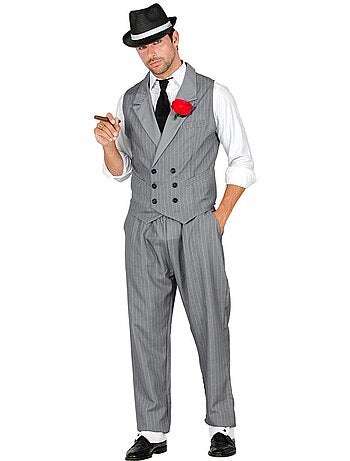 Disfraz de Gángster con corbata