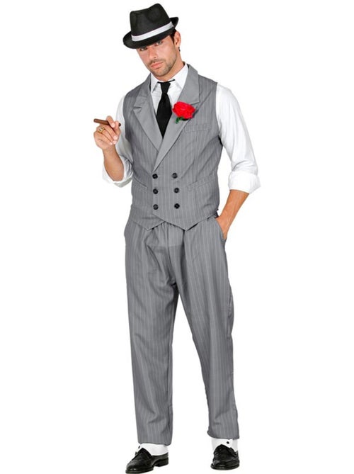 Disfraz de Gángster con corbata - Kiabi
