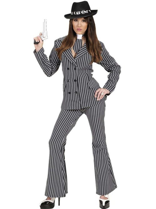 Disfraz de Gángster en traje elegante - Kiabi