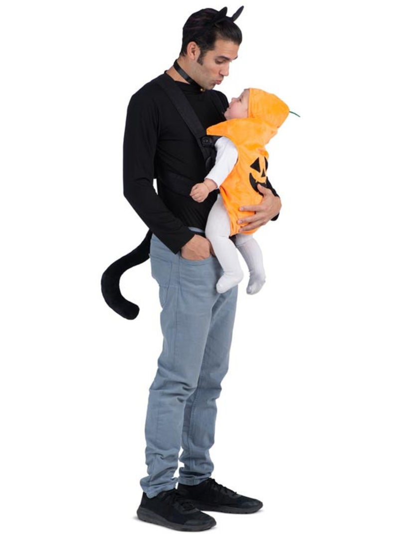 Disfraz de Gato Calabaza con cubremochila bebé Multicolor - Kiabi
