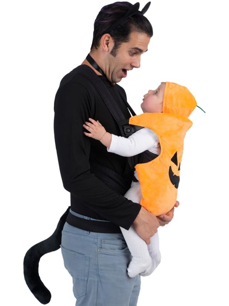 Disfraz de Gato Calabaza con cubremochila bebé Multicolor - Kiabi