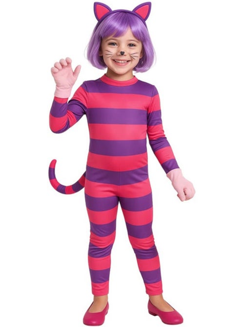 Disfraz de gato de cheshire - Kiabi