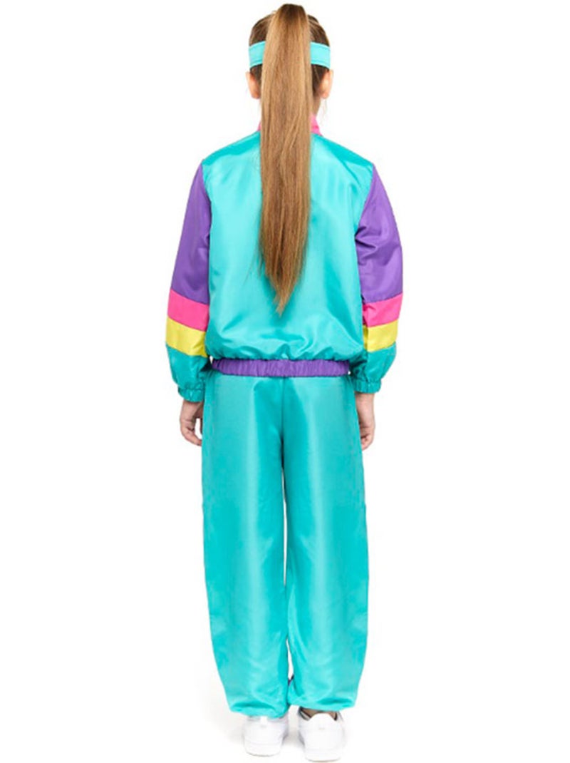 Disfraz de Gimnasta Chándal Retro Multicolor - Kiabi