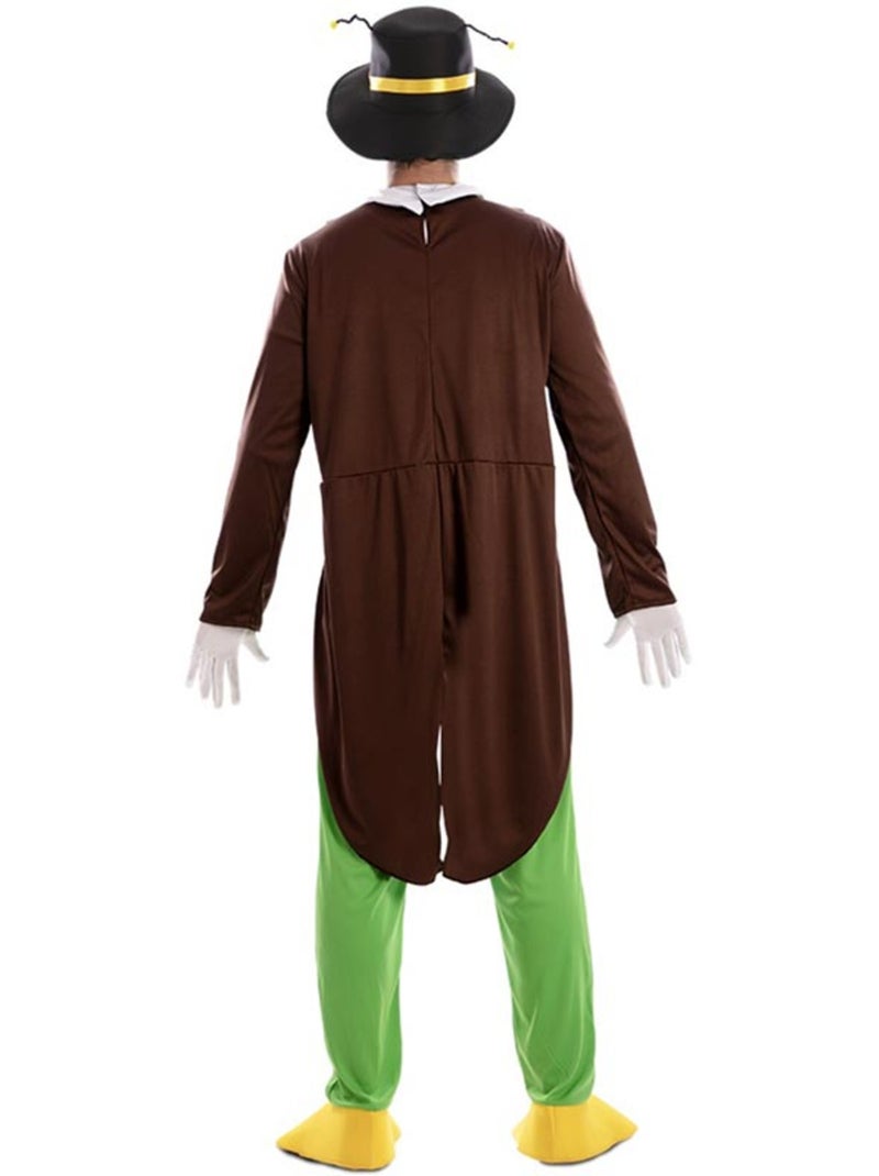 Disfraz de grillo de dibujos animados para hombre Multicolor - Kiabi