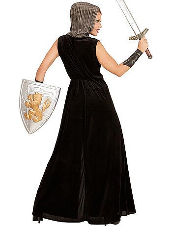 Disfraz de Guerrera Medieval con capucha