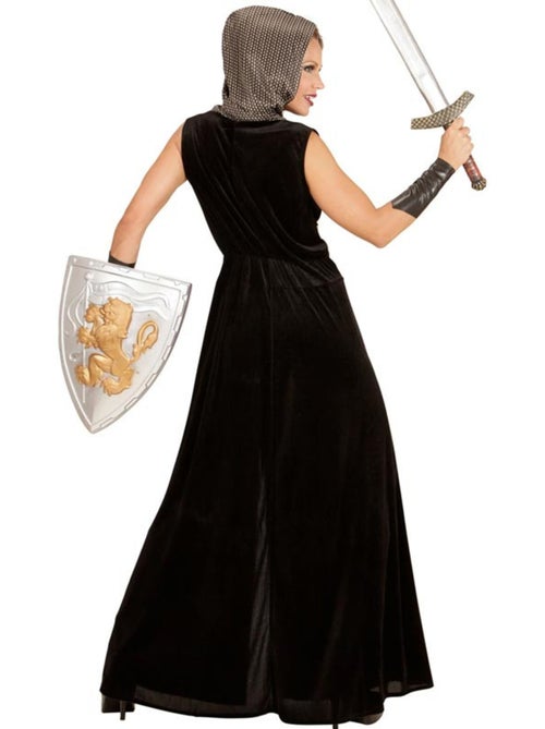 Disfraz de Guerrera Medieval con capucha - Kiabi