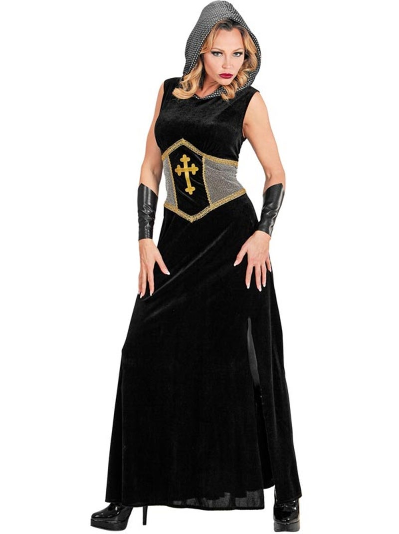 Disfraz de Guerrera Medieval con capucha Multicolor - Kiabi