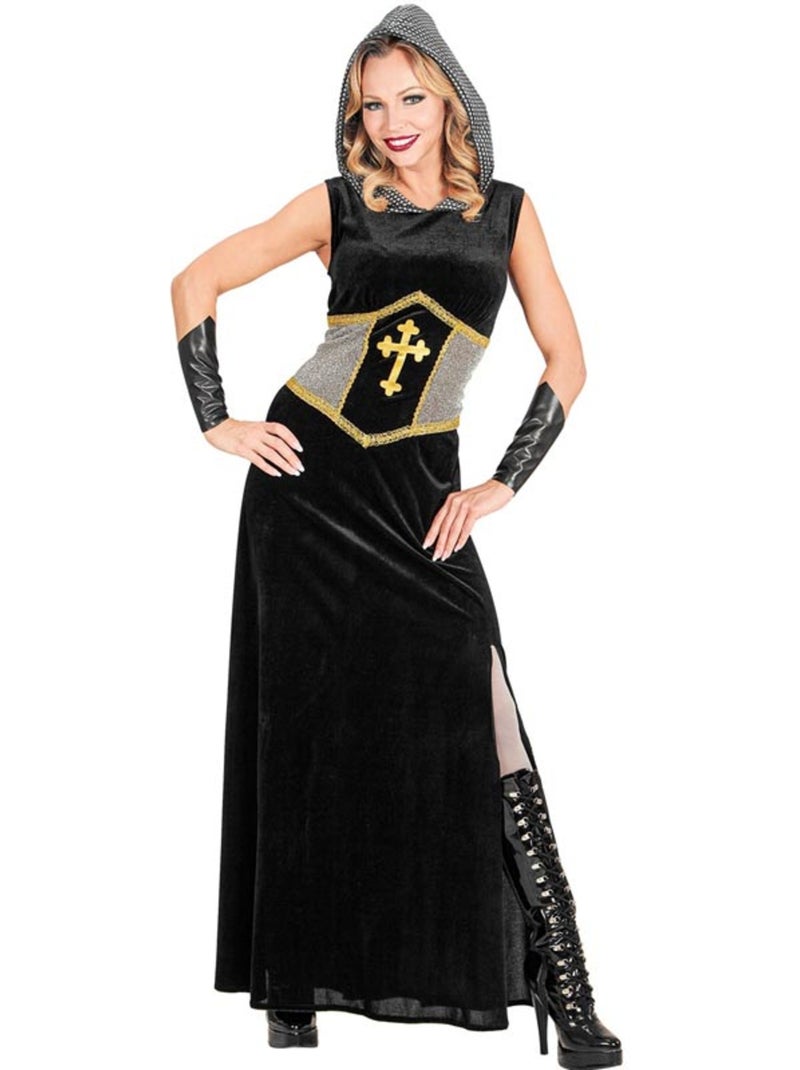 Disfraz de Guerrera Medieval con capucha Multicolor - Kiabi