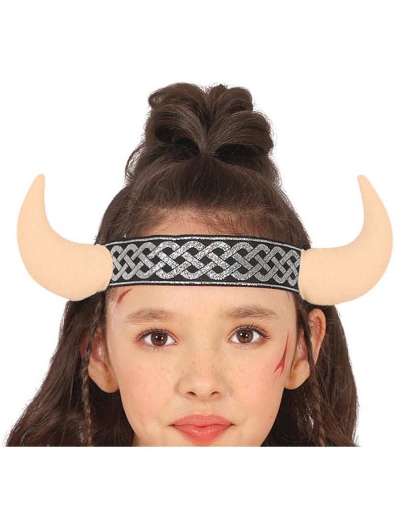 Disfraz de Guerrera Nórdica Vikinga Multicolor - Kiabi
