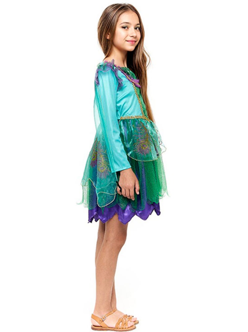 Disfraz de Hada Pavo Real Multicolor - Kiabi