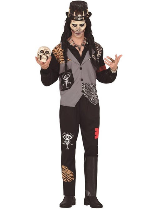 Disfraz de Hechicero Vudú Calavera - Kiabi