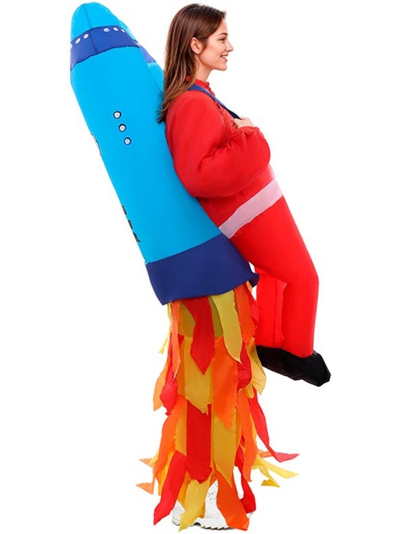 Disfraz de Hinchable Cohete Multicolor - Kiabi