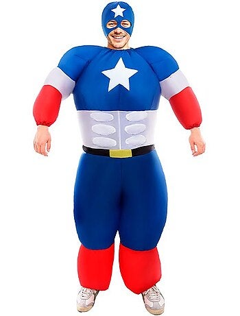 Disfraz de Hinchable Star Héroe Americano