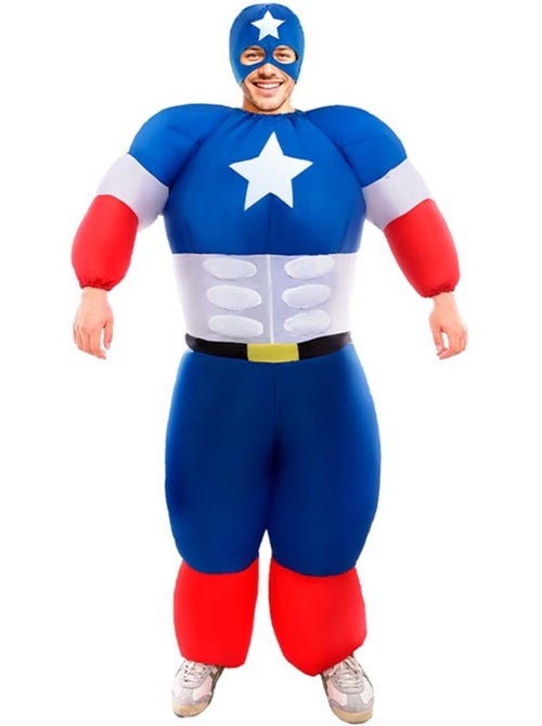 Disfraz de Hinchable Star Héroe Americano - Kiabi Disfraz de Hinchable Star Héroe Americano - Kiabi