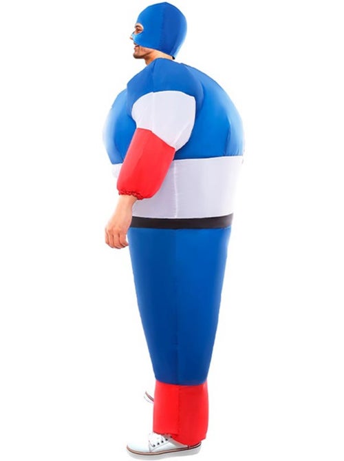 Disfraz de Hinchable Star Héroe Americano - Kiabi Disfraz de Hinchable Star Héroe Americano - Kiabi