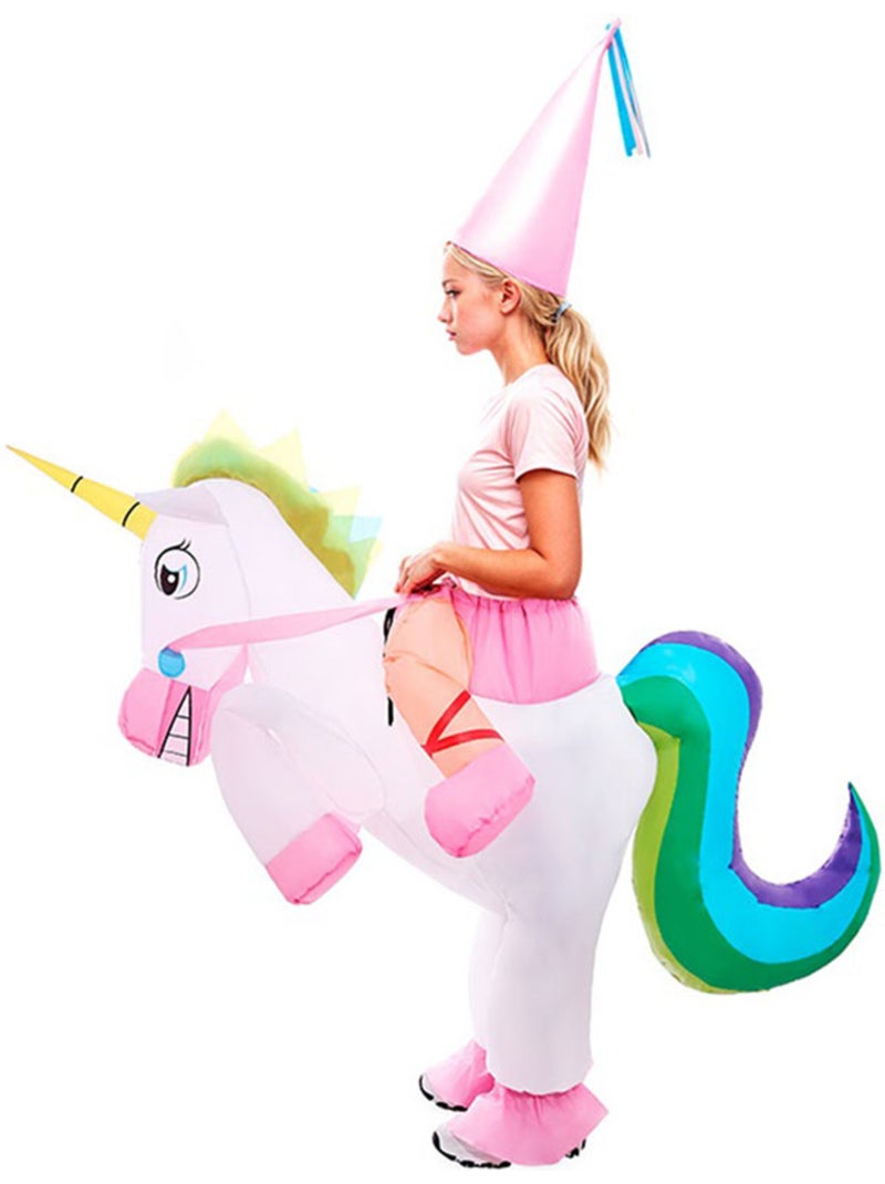 Disfraz de Hinchable Unicornio Multicolor - Kiabi